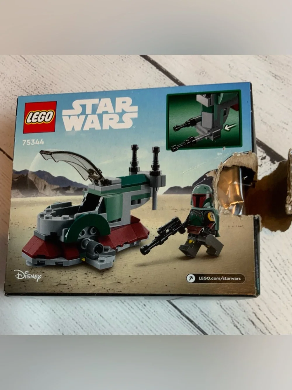Lego Star Wars Boba Fett’s Statship #75312 & NIP Mini set #75344 w/boxes - Picture 5 of 6